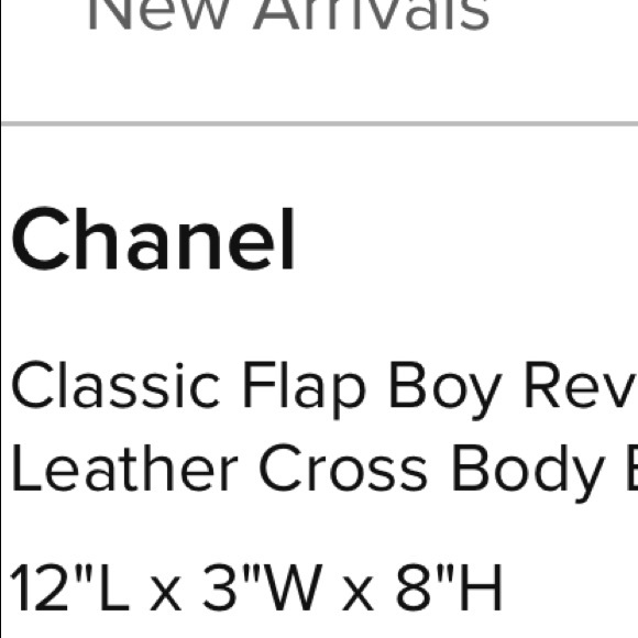 Authentic chanel charcoal reverso large boy bag - Picture 4 of 4